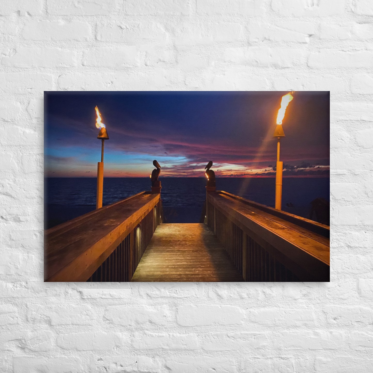 Pelicans at Gumbo (Horizontal)