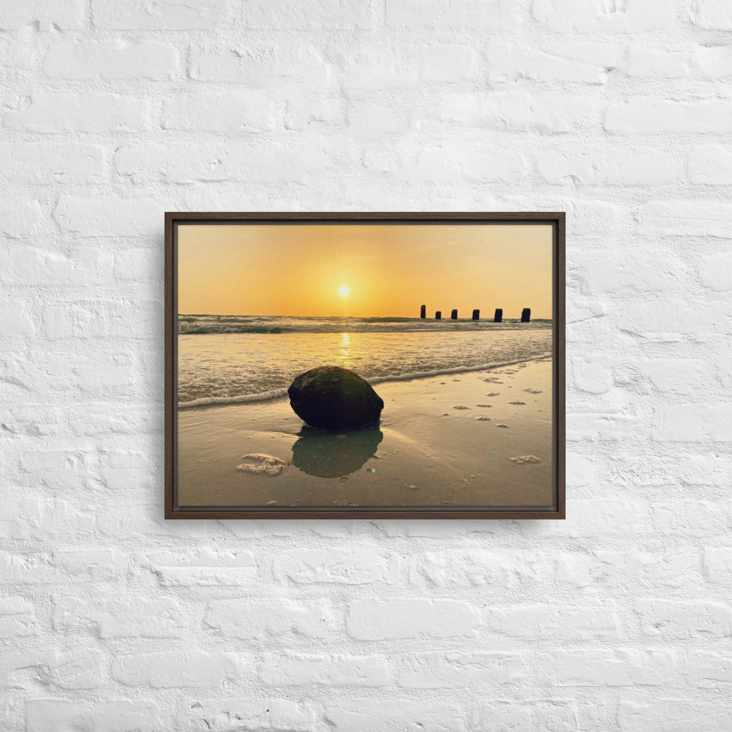 Washed Up (Framed Canvas)