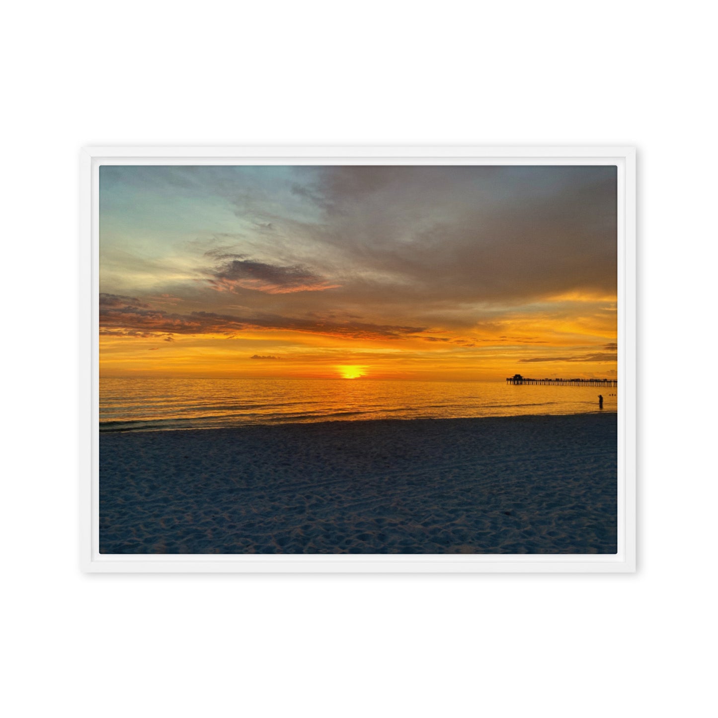 Summer Fire (Framed Canvas)