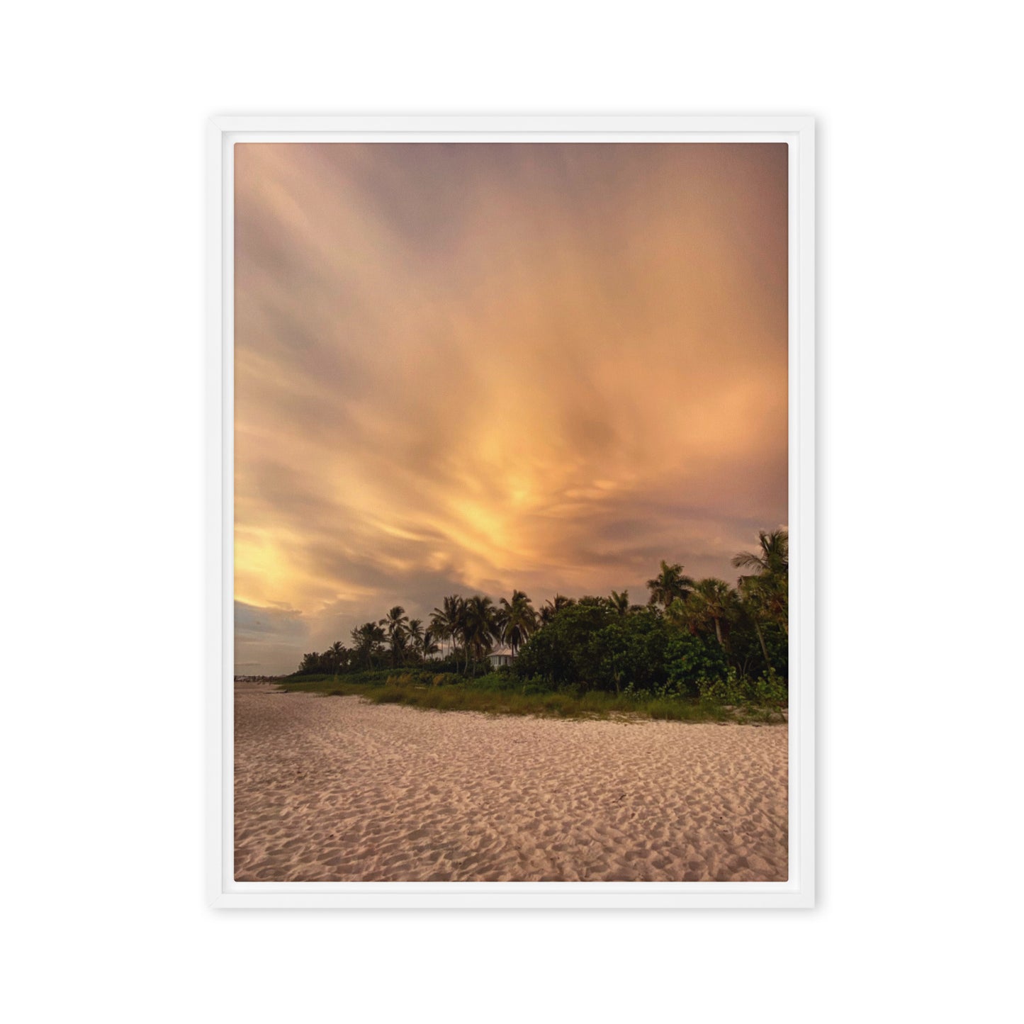 Sahara Sand Sunset (Framed Canvas)