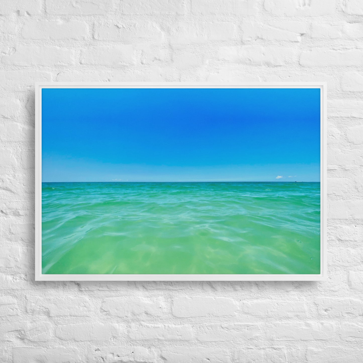 The Tranquil Gulf (Framed Canvas)
