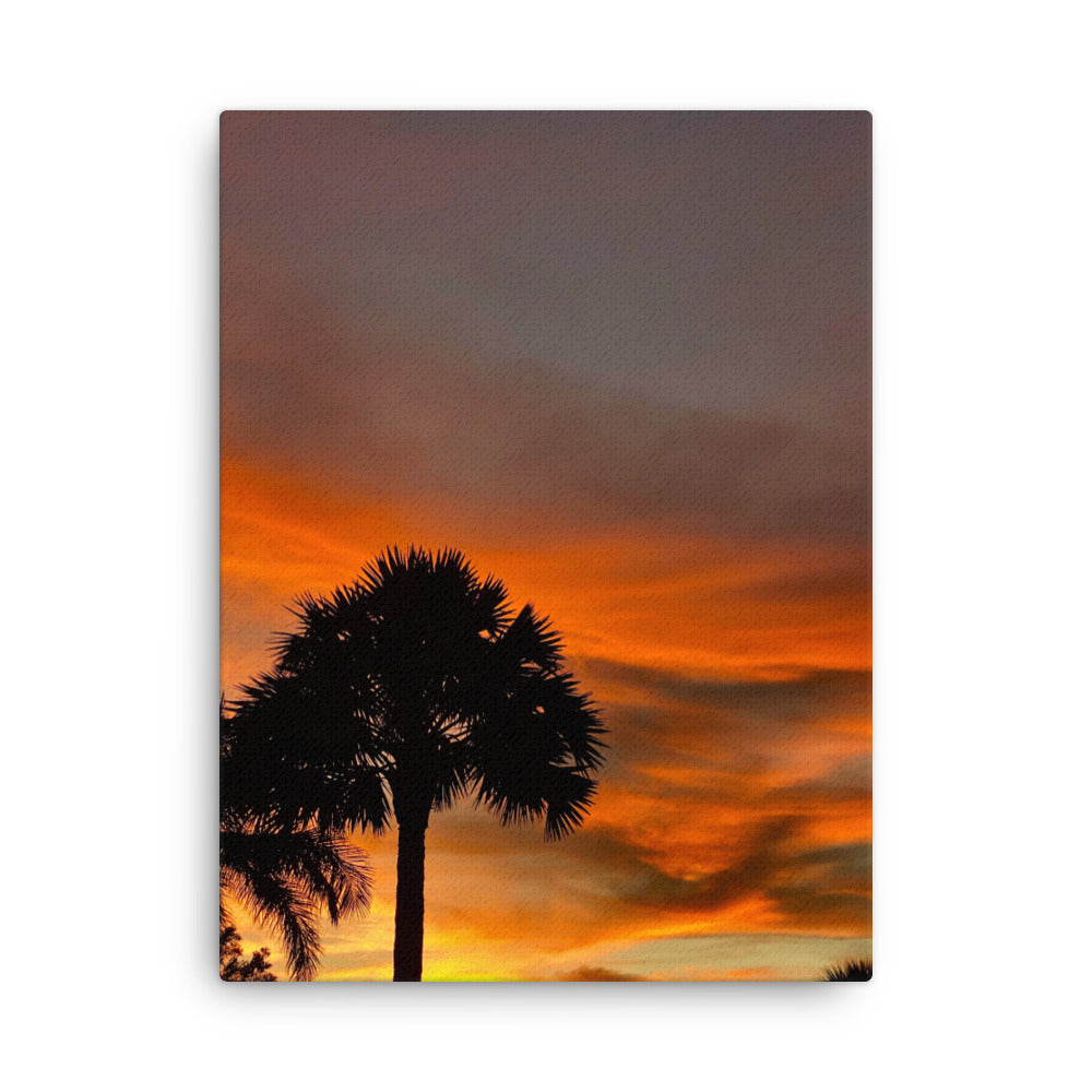 Fiery Palm (Thin Canvas)