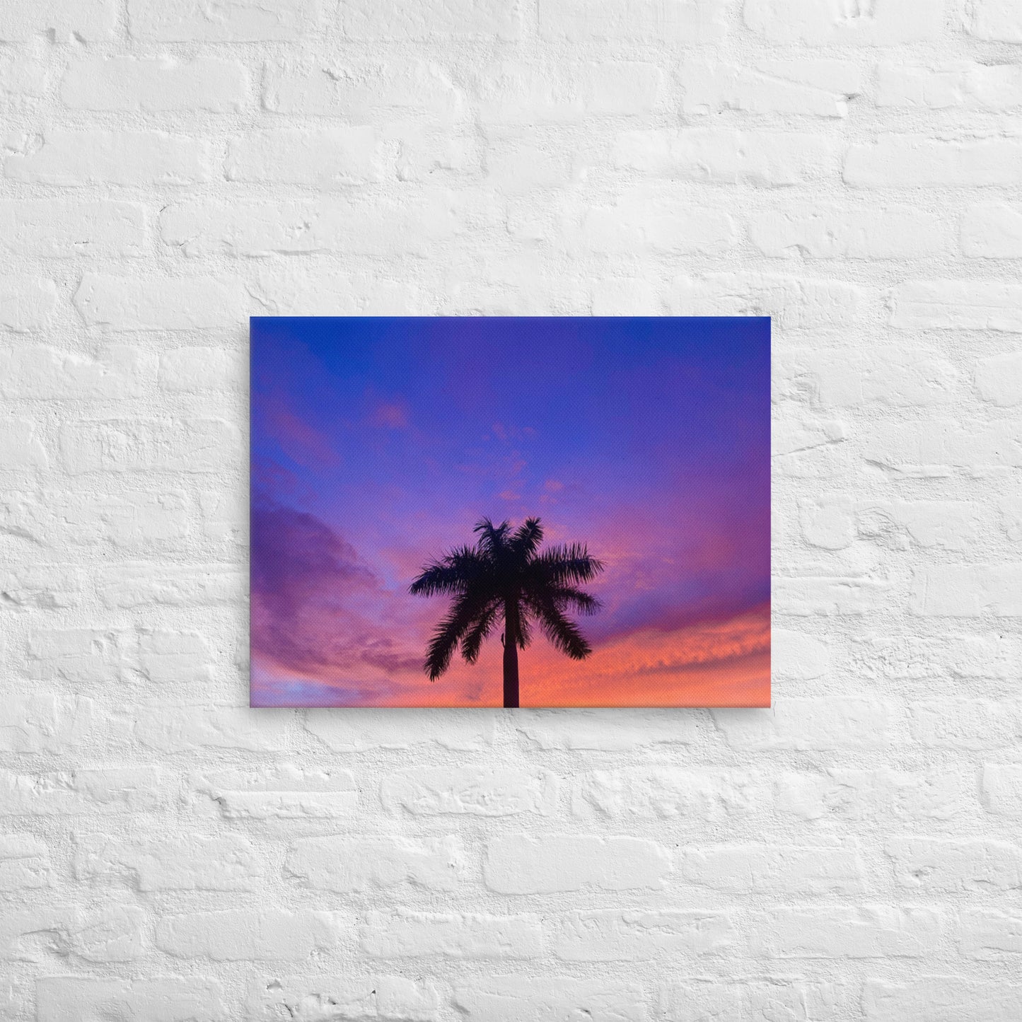 Neon Palm (Thin Canvas)