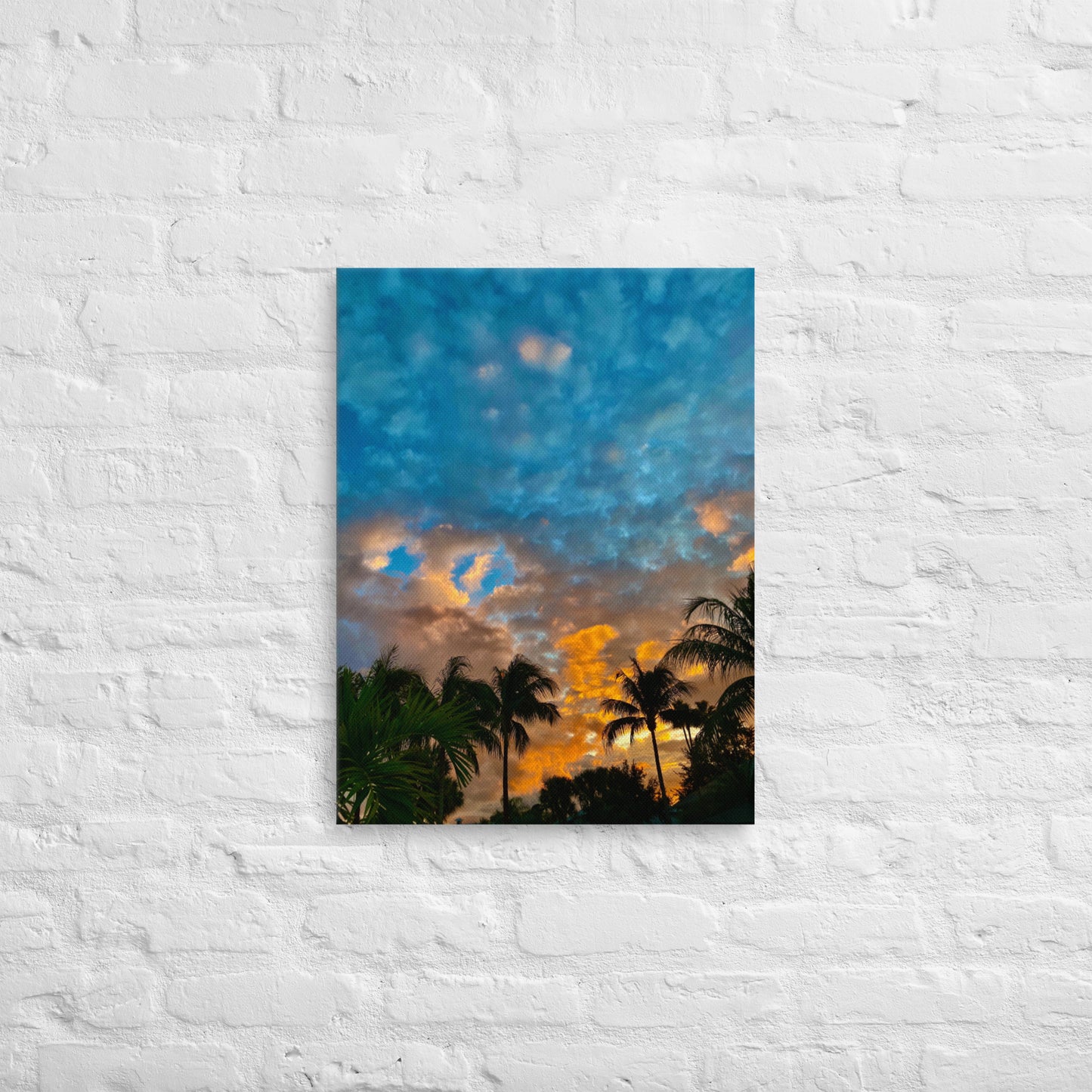 Watercolor Sunset (Thin Canvas)