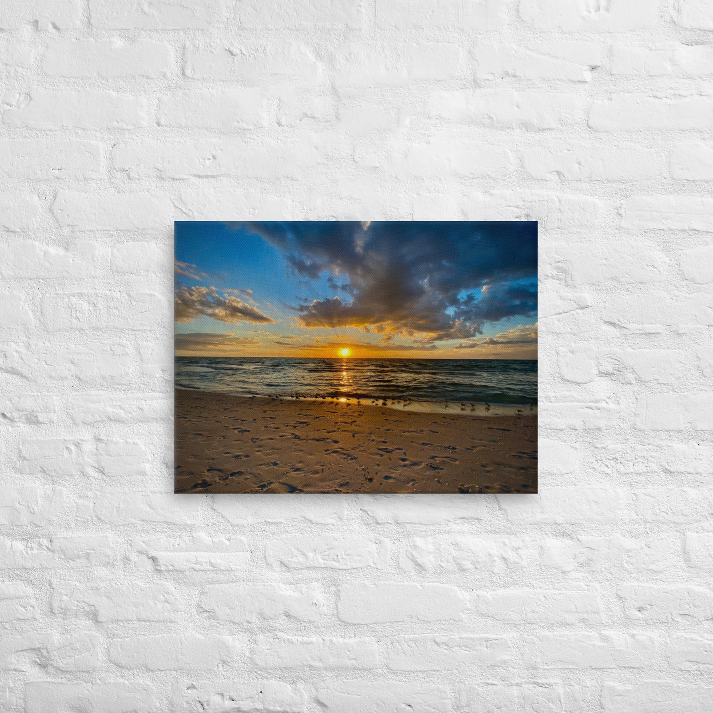 Step into the Gulf Sunset (Thin Canvas)