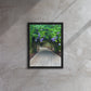 A Stroll Through The Gardens (Framed Canvas)