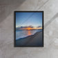 Sunset Foam (Framed Canvas)