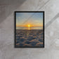 Summer Rain Sand (Framed Canvas)