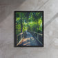 The Tropical Trail (Framed Canvas)