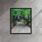 A Stroll Through The Gardens (Framed Canvas)