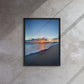 Sunset Foam (Framed Canvas)