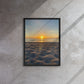 Summer Rain Sand (Framed Canvas)