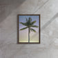 Morning Palm (Framed Canvas)