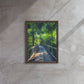 The Tropical Trail (Framed Canvas)