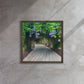 A Stroll Through The Gardens (Framed Canvas)
