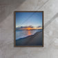 Sunset Foam (Framed Canvas)