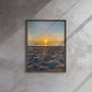 Summer Rain Sand (Framed Canvas)