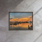 Ablaze in Park Shore (Framed Canvas)