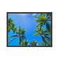Nap Under the Palms (Framed canvas)