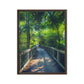 The Tropical Trail (Framed Canvas)