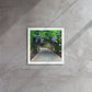 A Stroll Through The Gardens (Framed Canvas)