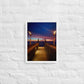 Pelicans At Gumbo (Vertical Framed Canvas)