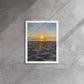 Summer Rain Sand (Framed Canvas)