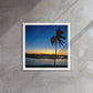 Morning Blues (Framed Canvas)
