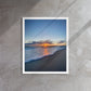 Sunset Foam (Framed Canvas)