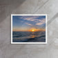 The Pelican Sunset (Framed Canvas)