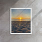 Summer Rain Sand (Framed Canvas)