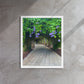 A Stroll Through The Gardens (Framed Canvas)